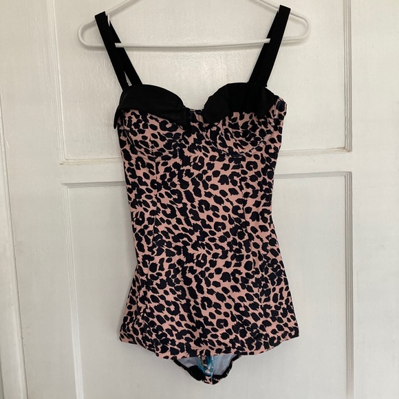 Collectif Swim Collectif Leopard Bathing Suit Poshmark